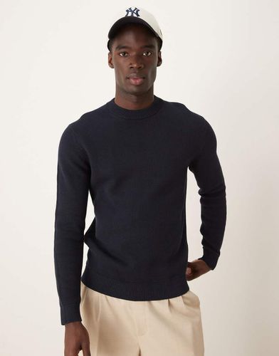 Pull ras de cou en maille - Selected Homme - Modalova