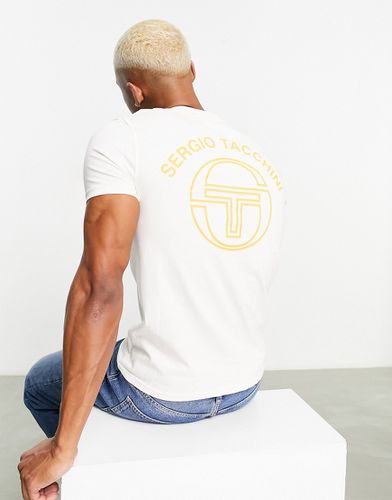 Graciello - T-shirt imprimé au dos - Crème - Sergio Tacchini - Modalova