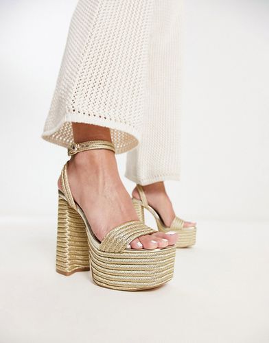 Layered - Sandales à plateforme en corde - Steve Madden - Modalova