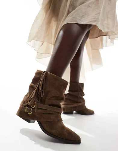 Bottines souples - foncé - Stradivarius - Modalova