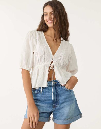 D83 - Short mom - moyen - Stradivarius - Modalova