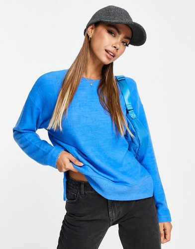 Pull ultra doux - Bleu - Stradivarius - Modalova