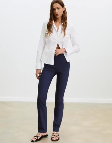 Pantalon slim effet jean - Stradivarius - Modalova