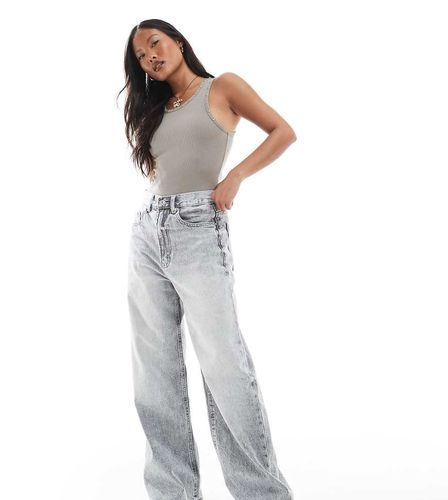 Petite - D88 - Jean baggy - dlav - Stradivarius - Modalova