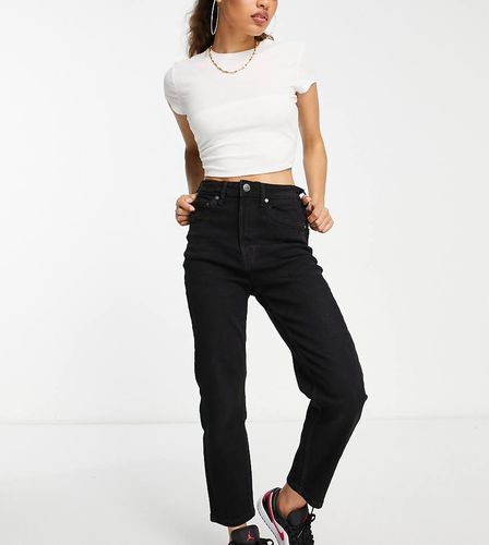 Petite - Jean mom slim stretch - Stradivarius - Modalova