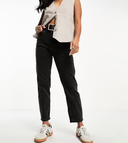 Petite - Jean mom slim stretch - Stradivarius - Modalova