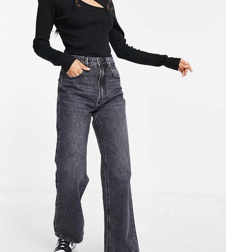 Petite - Jean dad style années 90 - délavé - Stradivarius - Modalova