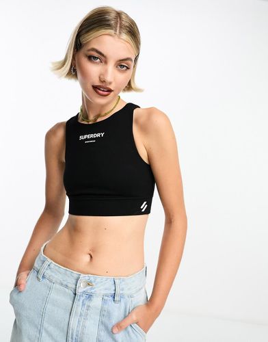 Code Core - Top de sport style brassière - Superdry - Modalova