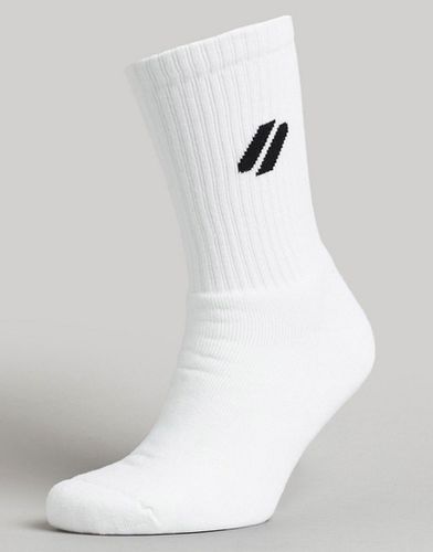 Coolmax Sport Crew - Chaussettes - Noir et blanc - Superdry - Modalova