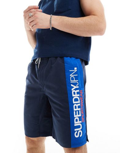 Sportswear - Boardshort 19 pouces à logo - intense - Superdry - Modalova
