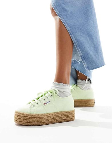 Baskets - Vert citron - Superga - Modalova