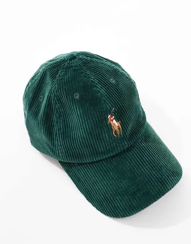 Casquette de baseball en velours côtelé à logo emblématique - foncé - Polo Ralph Lauren - Modalova