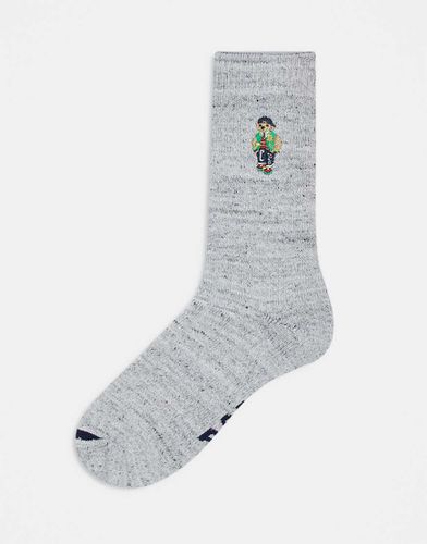 Chaussettes en coton mélangé avec logo ours - Polo Ralph Lauren - Modalova