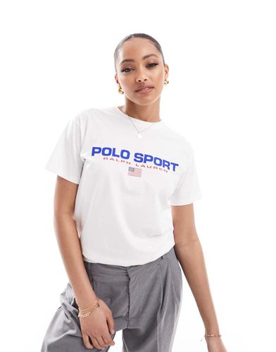 Sport Capsule - T-shirt avec logo centré - Polo Ralph Lauren - Modalova