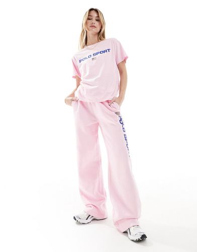 Sport Capsule - Pantalon de jogging avec logo sur le côté - Polo Ralph Lauren - Modalova