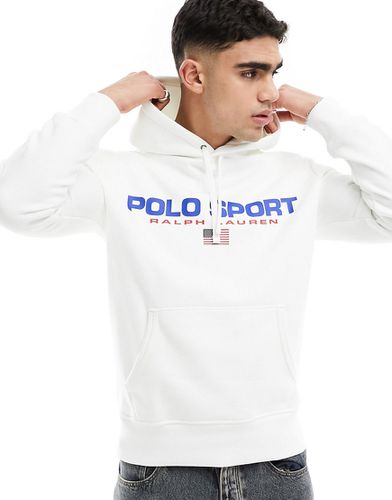 Sport Capsule - Sweat à capuche avec logo sur le devant - Polo Ralph Lauren - Modalova