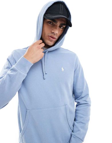 Sweat à capuche à logo emblématique en tissu éponge bouclé - clair - Polo Ralph Lauren - Modalova