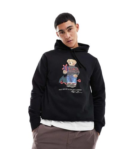 Sweat à capuche en polaire avec motif ourson et cadeau - Polo Ralph Lauren - Modalova