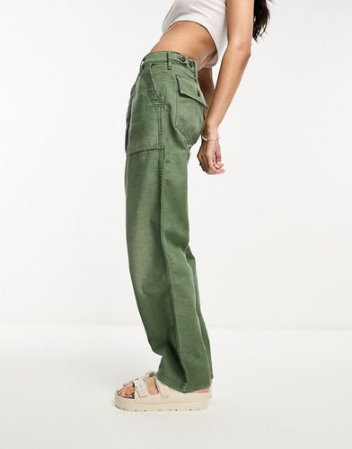 Pantalon style militaire plat sur le devant - olive - Polo Ralph Lauren - Modalova