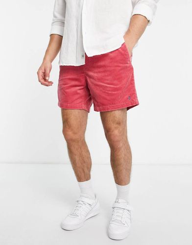 Prepster - Short en velours côtelé avec logo joueur de polo - délavé - Polo Ralph Lauren - Modalova