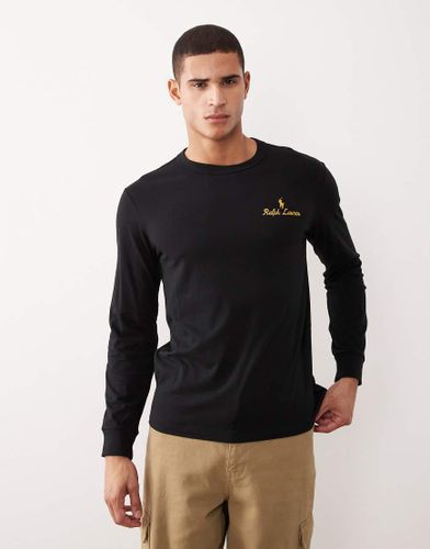T-shirt  manches longues avec inscription logo emblmatique - polo - Polo Ralph Lauren - Modalova