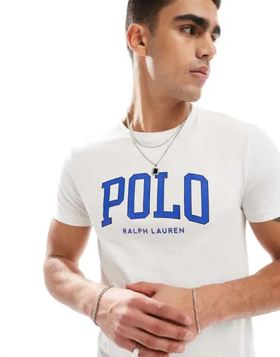 T-shirt à logo en maille chenille - Polo Ralph Lauren - Modalova