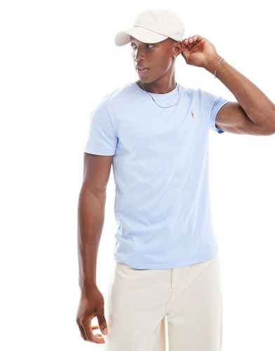 T-shirt en coton pima avec logo emblématique - clair - Polo Ralph Lauren - Modalova