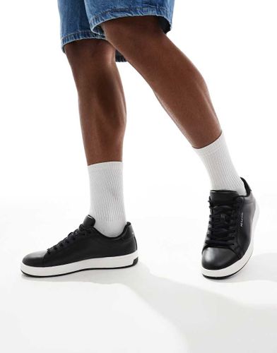 Paul Smith - Baskets en cuir  logo - et blanc - Ps Paul Smith - Modalova