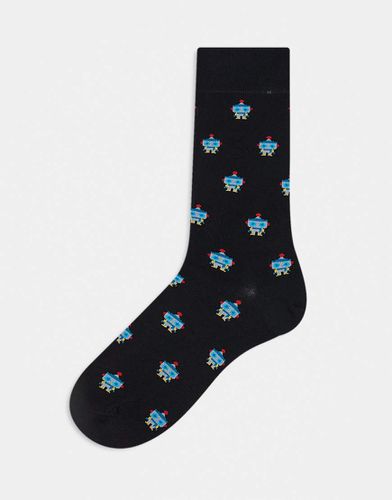 Paul Smith - Chaussettes à motif robots - Ps Paul Smith - Modalova