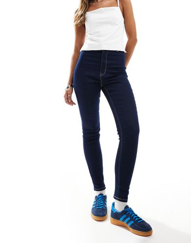 Jean skinny taille haute - Indigo - Pimkie - Modalova