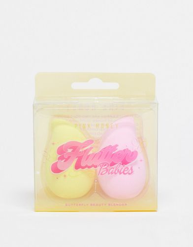 Flutter Babies - Lot de 2 éponges à maquillage - Pink Honey - Modalova