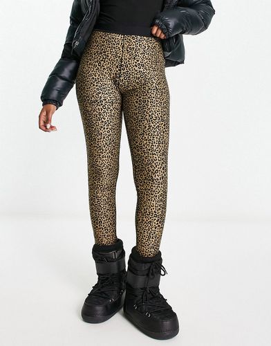 Heather - Legging thermique - Imprimé léopard - Protest - Modalova