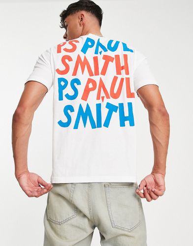 T-shirt avec logo imprimé au dos - PS Paul Smith - Modalova