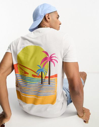 PS Paul Smith - T-shirt imprimé plage et glace à l'eau - Le Breve - Modalova