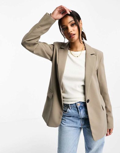 Blazer oversize - Marron taupe - Pull & bear - Modalova