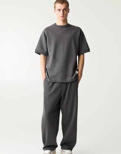Pantalon de jogging en maille interlock - Pull & bear - Modalova