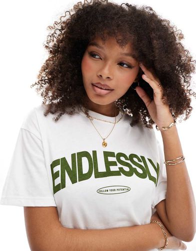 T-shirt à imprimé Endlessly - Pull & bear - Modalova