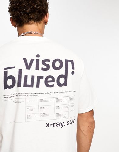T-shirt à imprimé Vision Blurred - Pull & bear - Modalova