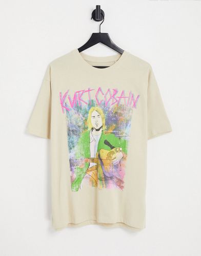 X Kurt Cobain - T-shirt imprimé - Pull & Bear - Modalova
