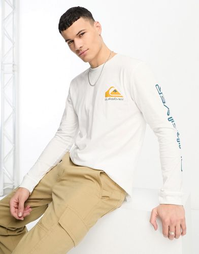 Omni - T-shirt à manches longues avec logo - Quiksilver - Modalova