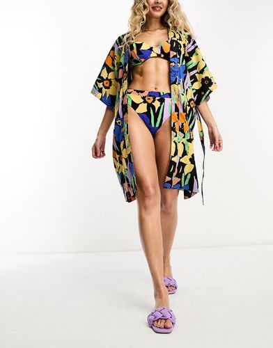 Sunny Moment - Vêtement de plage à imprimé fleurs - Roxy - Modalova