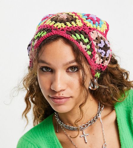 Inspired - Foulard pour cheveux au crochet - vif - Reclaimed Vintage - Modalova