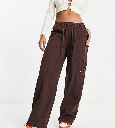 Pantalon cargo à taille basse - délavé - Reclaimed Vintage - Modalova