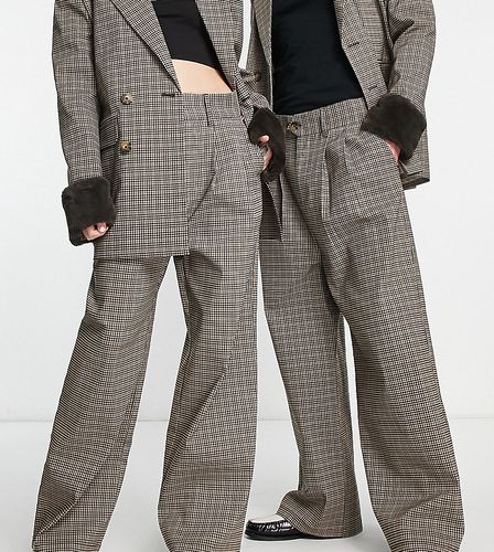 Pantalon ample d'ensemble unisexe à carreaux - Reclaimed Vintage - Modalova