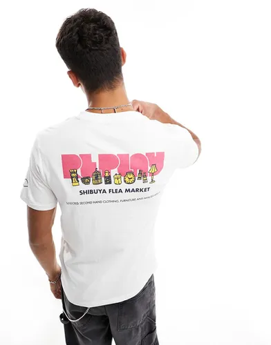 Replay - T-shirt à logo - Blanc - Replay - Modalova