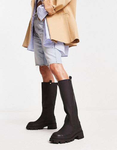 Bottes hauteur genou en caoutchouc - River Island - Modalova