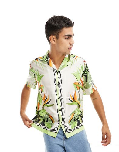 Chemise d'ensemble à motif tropical - River Island - Modalova