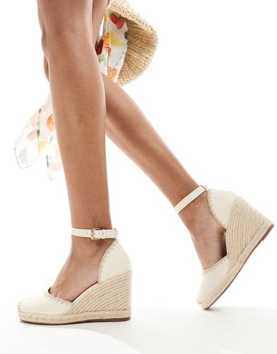 Espadrilles à semelles compensées - Crème - River Island - Modalova