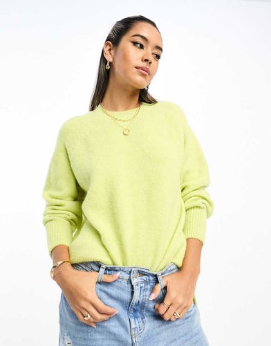 Pull oversize à rayures - citron - River Island - Modalova