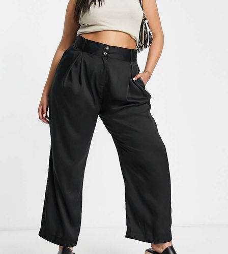 Pantalon large à pinces - River Island Plus - Modalova